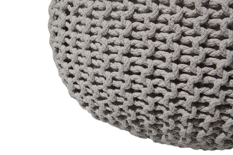 Conrad siddepuf 50 cm - Grå - Møbler - Stole & lænestole - Taburet & skammel - Ottoman
