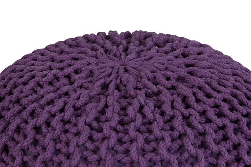 Conrad siddepuf 50 cm - Lilla - Møbler - Stole & lænestole - Taburet & skammel - Ottoman
