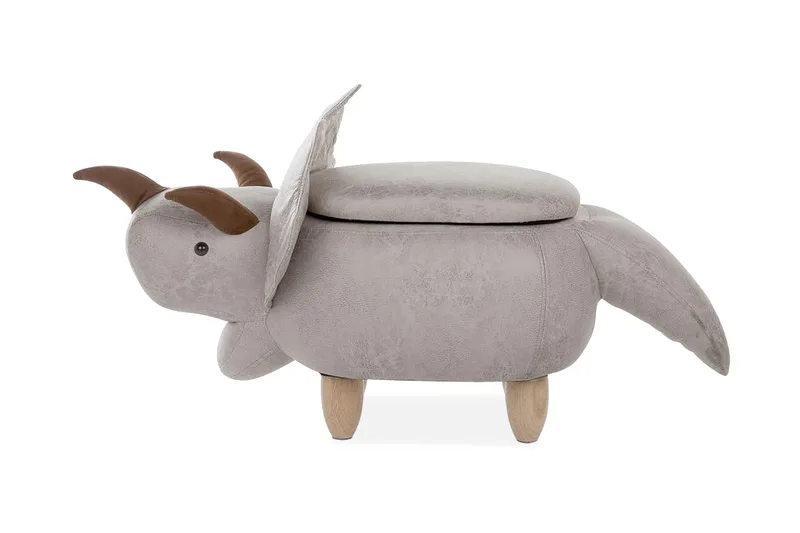 Daesia puf med opbevaring - Grå - Møbler - Stole & lænestole - Taburet & skammel - Ottoman