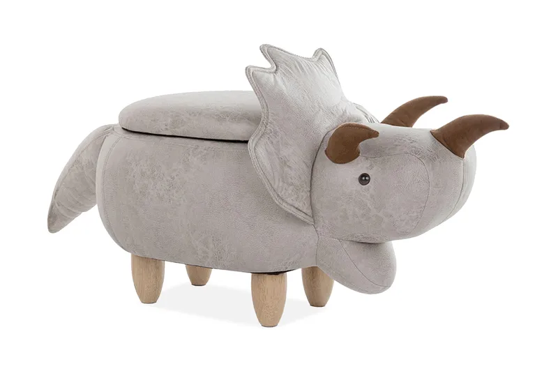 Daesia puf med opbevaring - Grå - Møbler - Stole & lænestole - Taburet & skammel - Ottoman