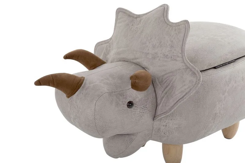 Daesia puf med opbevaring - Grå - Møbler - Stole & lænestole - Taburet & skammel - Ottoman