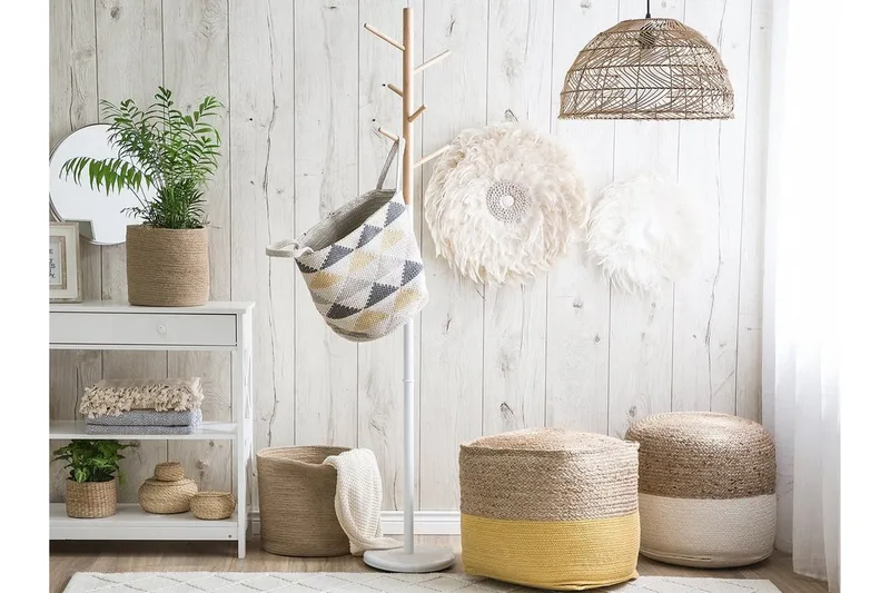 Dalama sædehynde 46 cm - Beige - Møbler - Stole & lænestole - Taburet & skammel - Ottoman