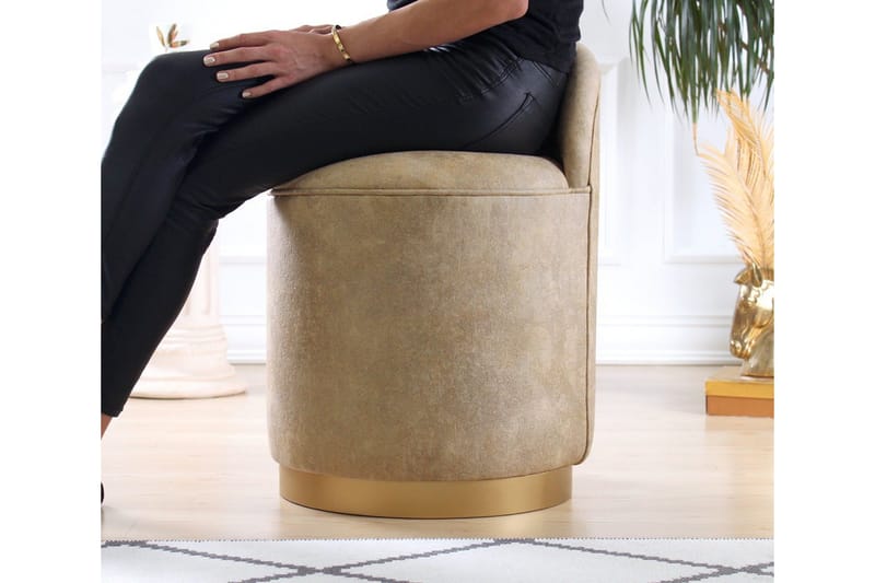 Dango Siddepuf 45 cm - Beige - Møbler - Stole & lænestole - Taburet & skammel - Ottoman