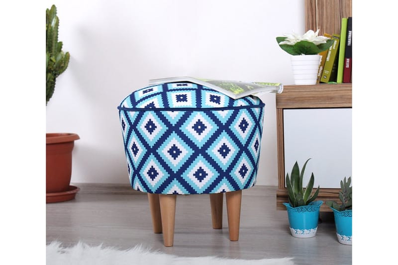 Debesis Siddepuf 42 cm - Lyseblå - Møbler - Stole & lænestole - Taburet & skammel - Ottoman