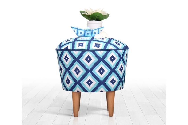 Debesis Siddepuf 42 cm - Lyseblå - Møbler - Stole & lænestole - Taburet & skammel - Ottoman