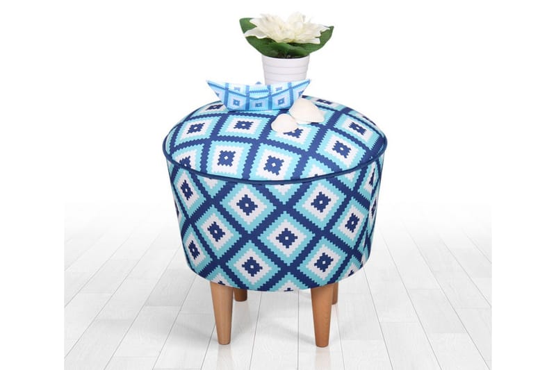 Debesis Siddepuf 42 cm - Lyseblå - Møbler - Stole & lænestole - Taburet & skammel - Ottoman