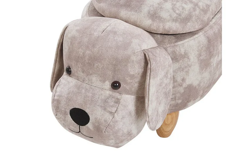 Doggy Ottoman med Opbevaring - Beige - Møbler - Stole & lænestole - Taburet & skammel - Ottoman - Ottoman & siddepuf med opbevaring