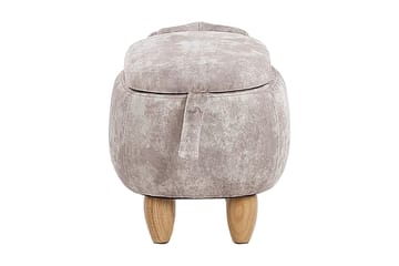 Doggy Ottoman med Opbevaring - Beige - Møbler - Stole & lænestole - Taburet & skammel - Ottoman