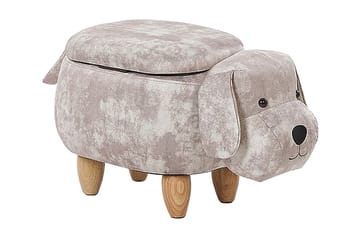 Doggy Ottoman med Opbevaring - Beige - Møbler - Stole & lænestole - Taburet & skammel - Ottoman