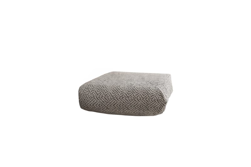 Dokuma Puf 70 cm - Grå - Ottoman