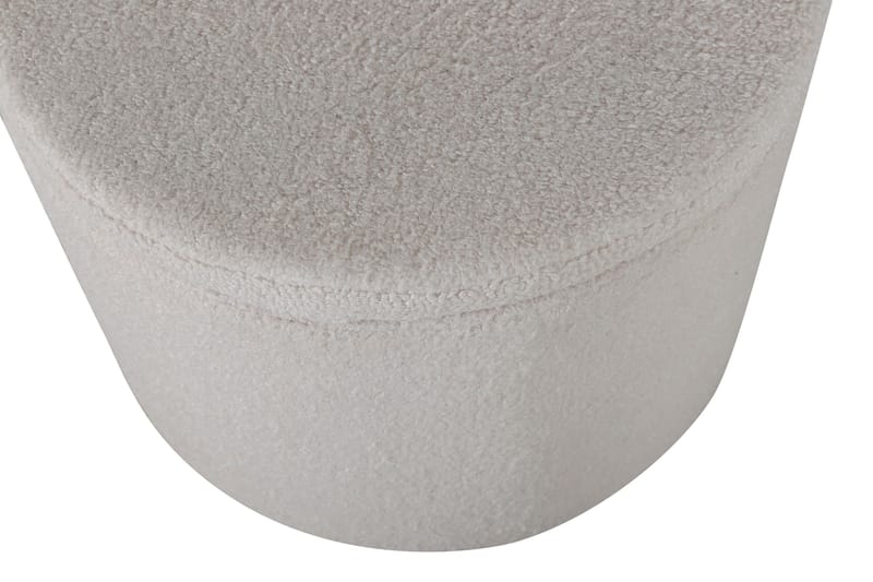 Dunken Sædepuff - Knækket hvid - Møbler - Stole & lænestole - Taburet & skammel - Ottoman - Ottoman & siddepuf med opbevaring