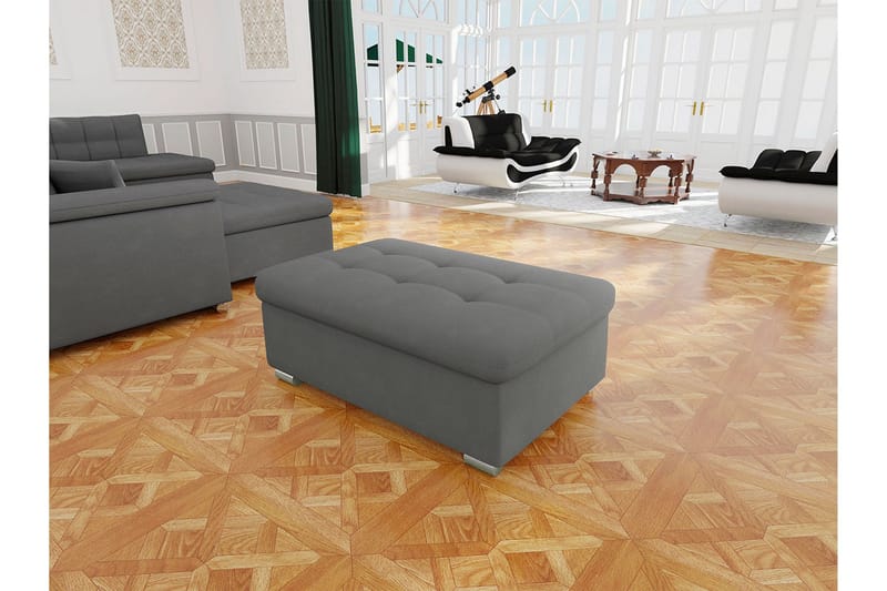 Dynir Ottoman Grå - Møbler - Stole & lænestole - Taburet & skammel - Ottoman