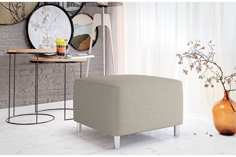 Eifion Ottoman Beige - Møbler - Stole & lænestole - Taburet & skammel - Ottoman