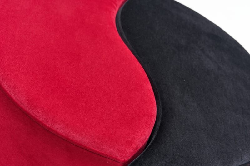 Etormay Ottoman - Rød/Sort - Møbler - Stole & lænestole - Taburet & skammel - Ottoman