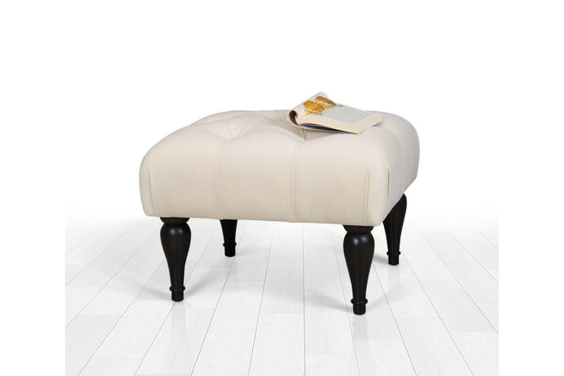 Frankfort Siddepuf 51 cm - Beige - Møbler - Stole & lænestole - Taburet & skammel - Ottoman