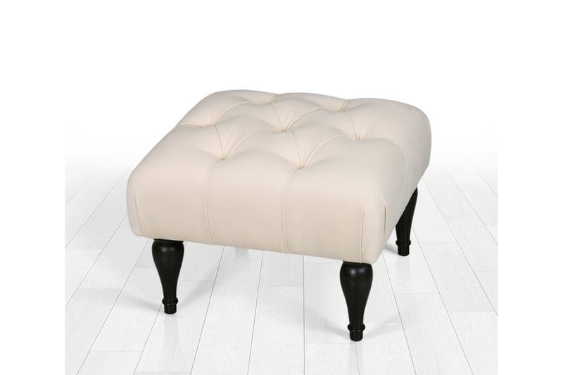 Frankfort Siddepuf 51 cm - Beige - Møbler - Stole & lænestole - Taburet & skammel - Ottoman