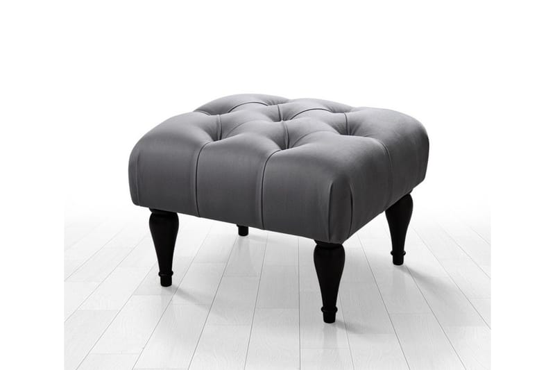 Frankfort Siddepuf 51 cm - Grå - Møbler - Stole & lænestole - Taburet & skammel - Ottoman