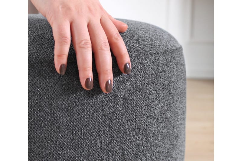 Galena Siddepuf 42 cm - Grå - Møbler - Stole & lænestole - Taburet & skammel - Ottoman