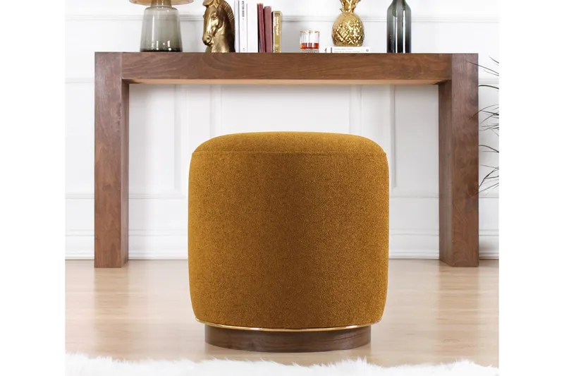 Galena Siddepuf 42 cm - Olivengrøn - Møbler - Stole & lænestole - Taburet & skammel - Ottoman