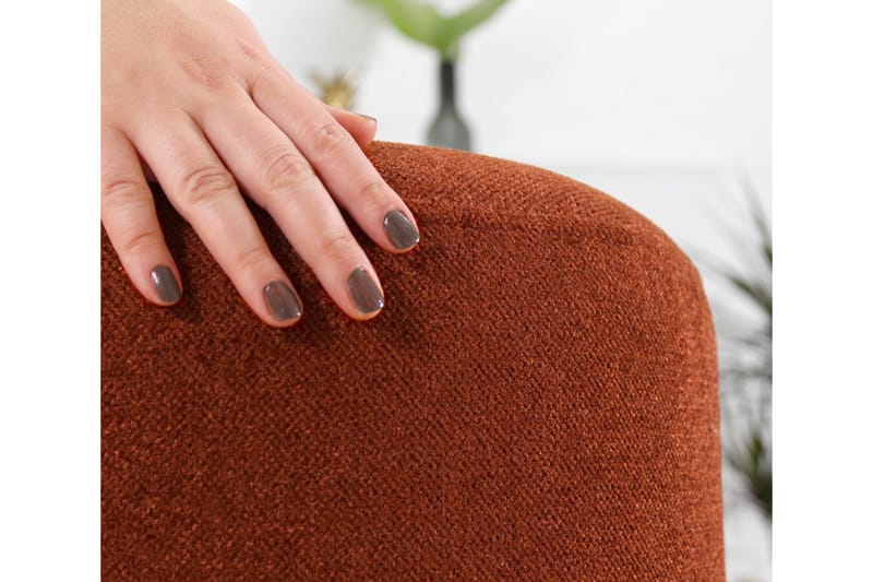 Galena Siddepuf 42 cm - Rød - Møbler - Stole & lænestole - Taburet & skammel - Ottoman