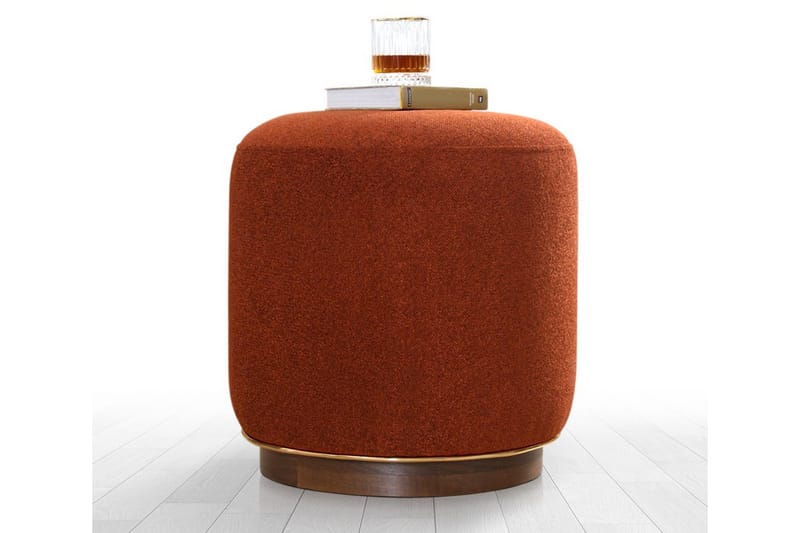 Galena Siddepuf 42 cm, Rød