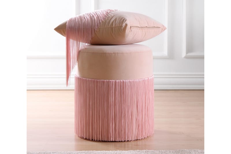 Glassboro Siddepuf 40 cm - Rosa - Møbler - Stole & lænestole - Taburet & skammel - Ottoman