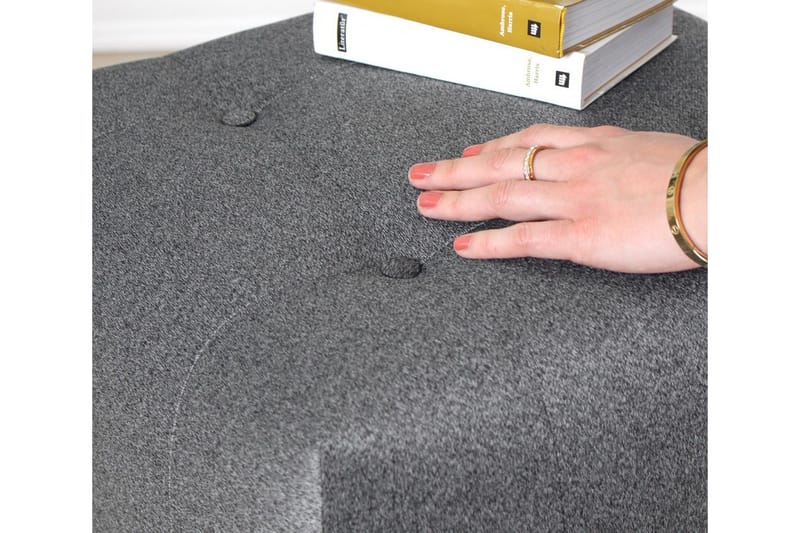 Grants Siddepuf 43 cm - Grå - Møbler - Stole & lænestole - Taburet & skammel - Ottoman