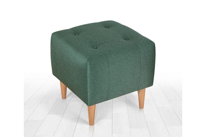 Grants Siddepuf 43 cm - Grøn - Møbler - Stole & lænestole - Taburet & skammel - Ottoman