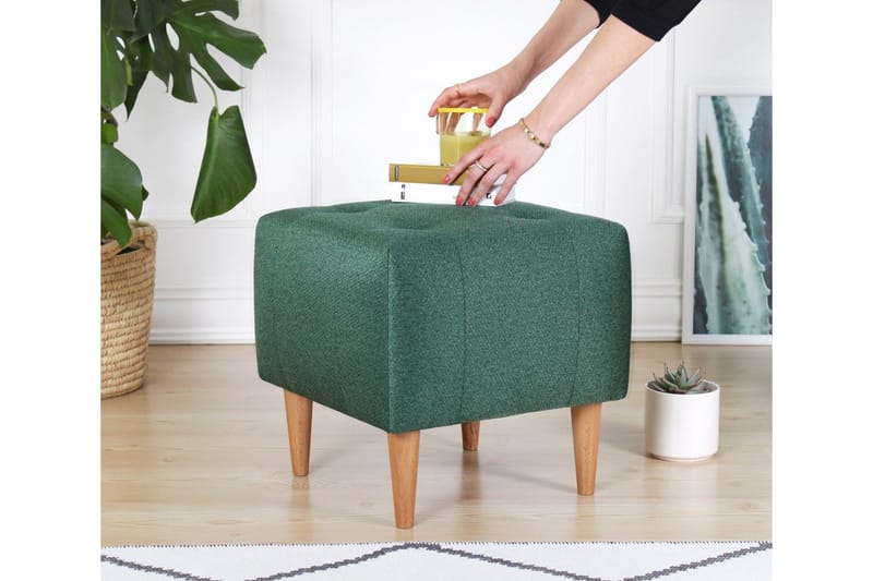 Grants Siddepuf 43 cm, Grøn