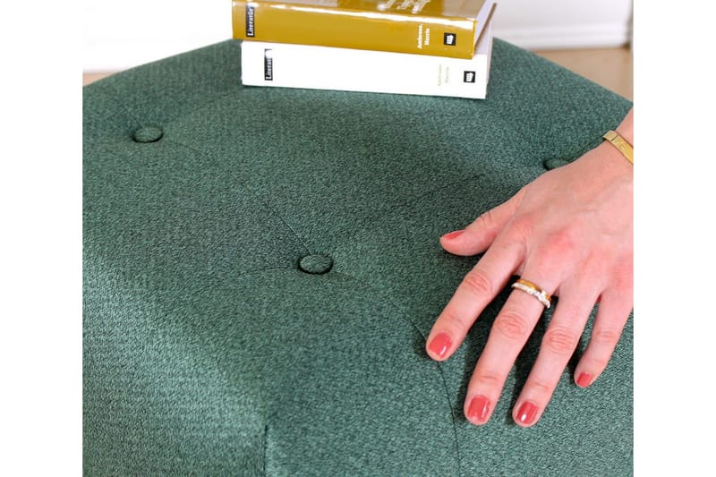 Grants Siddepuf 43 cm - Grøn - Møbler - Stole & lænestole - Taburet & skammel - Ottoman