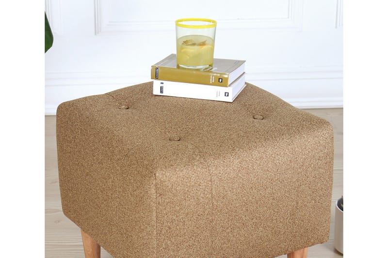 Grants Siddepuf 43 cm - Guld - Møbler - Stole & lænestole - Taburet & skammel - Ottoman