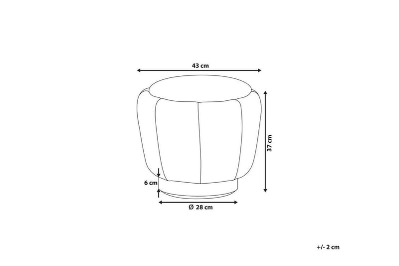 Hansmeyer Ottoman - Grøn - Møbler - Stole & lænestole - Taburet & skammel - Ottoman