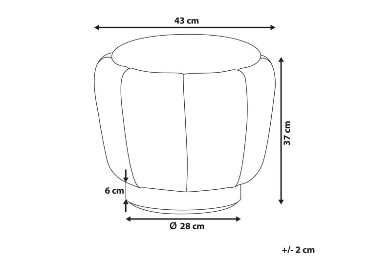 Hansmeyer Ottoman - Grøn - Møbler - Stole & lænestole - Taburet & skammel - Ottoman