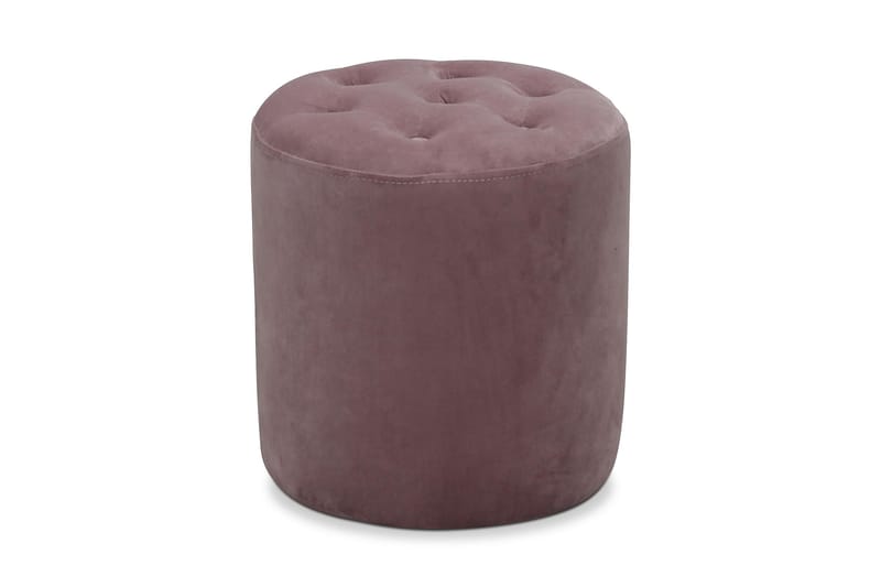 Hazel Ottoman Velour - Lyserød Velour - Ottoman