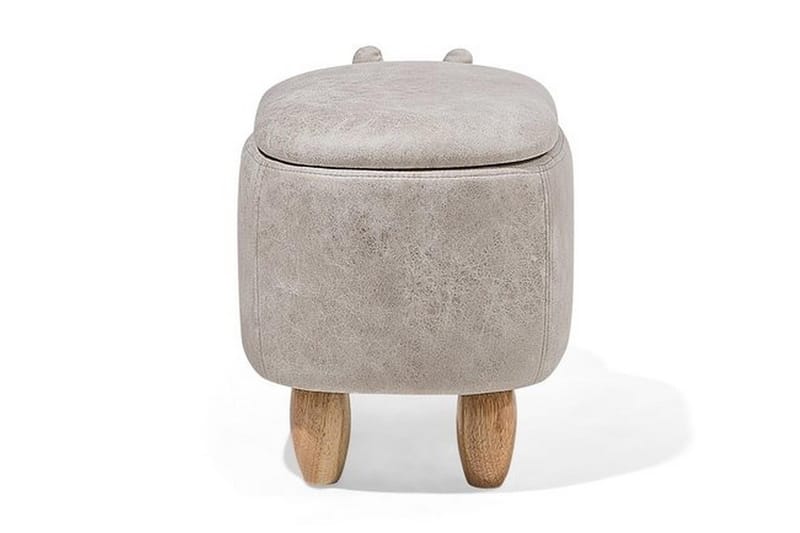 Hippo siddepuf 32 cm - Grå - Møbler - Stole & lænestole - Taburet & skammel - Ottoman
