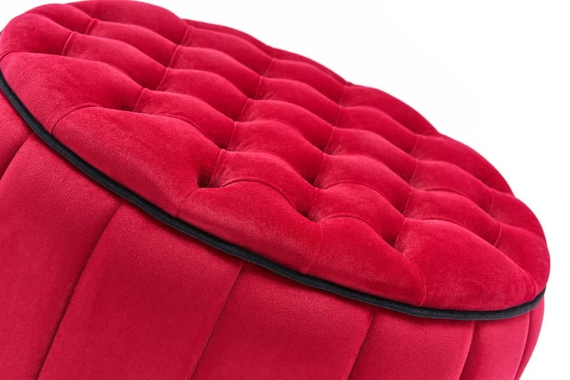 Jasminera Ottoman - Rød/Natur - Møbler - Stole & lænestole - Taburet & skammel - Ottoman