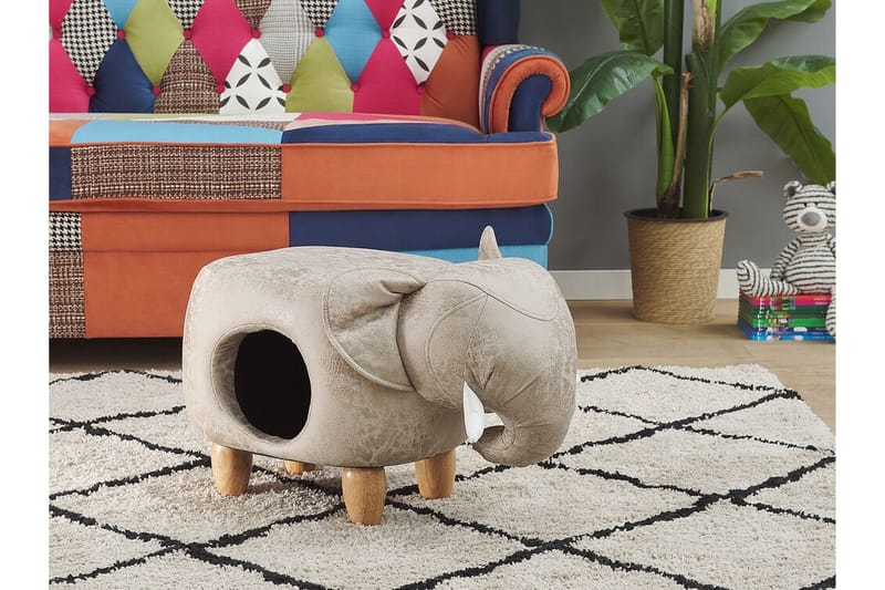 Jumbola Ottoman - Grå - Møbler - Stole & lænestole - Taburet & skammel - Ottoman