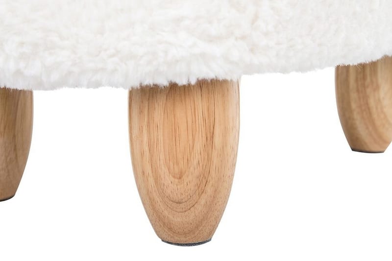 Kobara puf - Hvid - Møbler - Stole & lænestole - Taburet & skammel - Ottoman