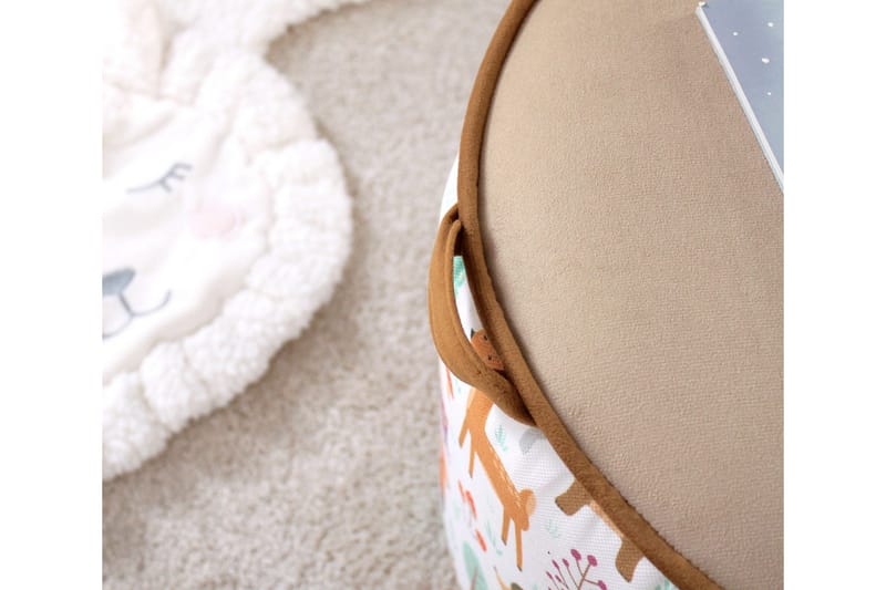 Lachine Børnepuf - Beige/Hvid - Møbler - Stole & lænestole - Taburet & skammel - Ottoman