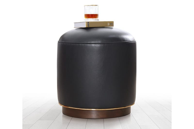 Lackawanna Siddepuf 42 cm - Antracit - Møbler - Stole & lænestole - Taburet & skammel - Ottoman