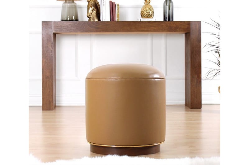 Lackawanna Siddepuf 42 cm - Beige - Møbler - Stole & lænestole - Taburet & skammel - Ottoman