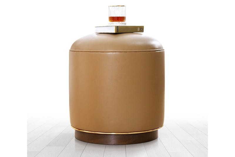 Lackawanna Siddepuf 42 cm, Beige