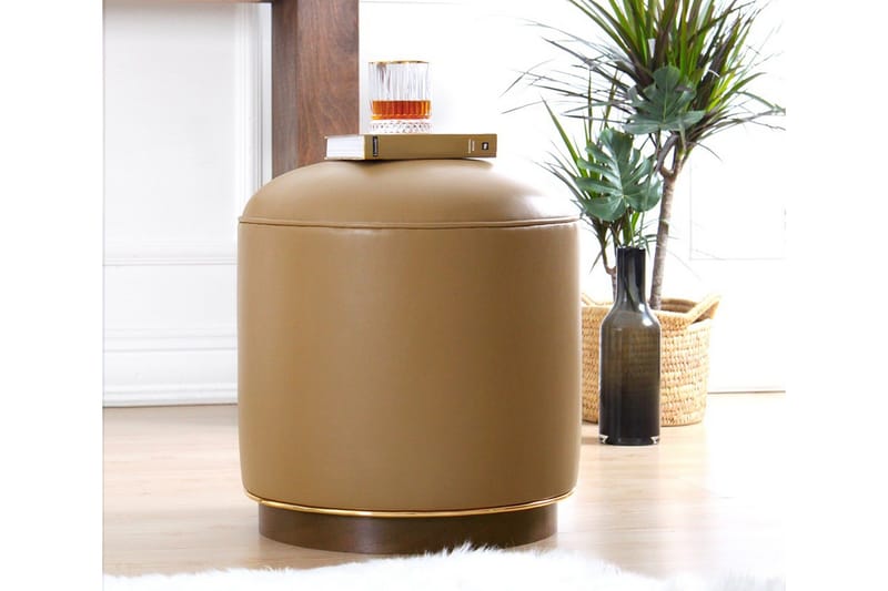 Lackawanna Siddepuf 42 cm - Beige - Møbler - Stole & lænestole - Taburet & skammel - Ottoman