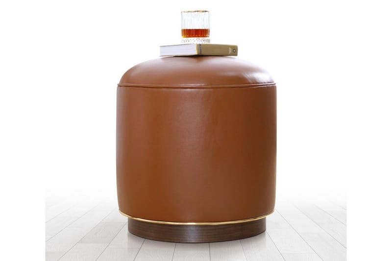 Lackawanna Siddepuf 42 cm - Brun - Møbler - Stole & lænestole - Taburet & skammel - Ottoman