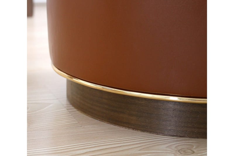 Lackawanna Siddepuf 42 cm - Brun - Møbler - Stole & lænestole - Taburet & skammel - Ottoman