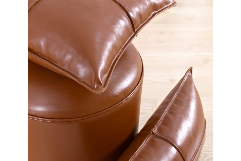 Lackawanna Siddepuf 42 cm - Brun - Møbler - Stole & lænestole - Taburet & skammel - Ottoman