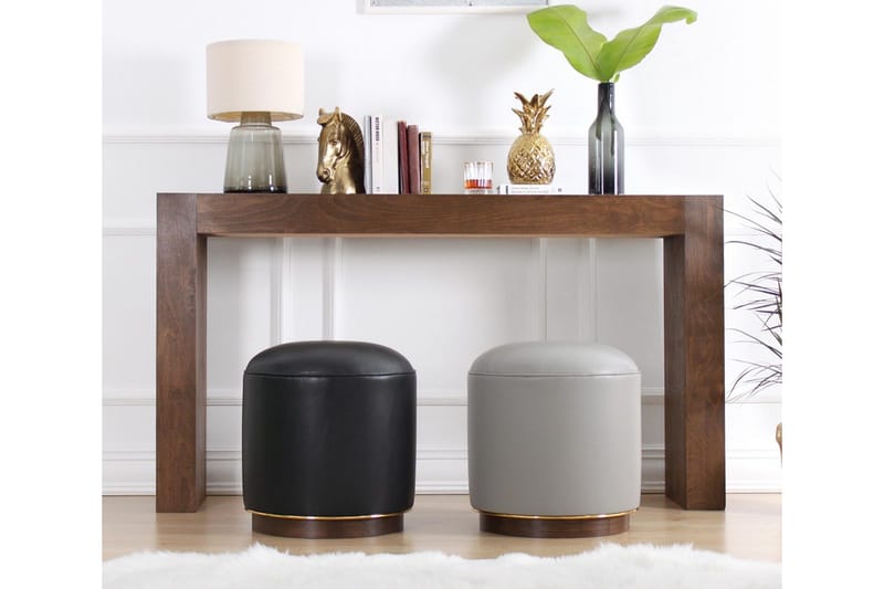 Lackawanna Siddepuf 42 cm - Grå - Møbler - Stole & lænestole - Taburet & skammel - Ottoman