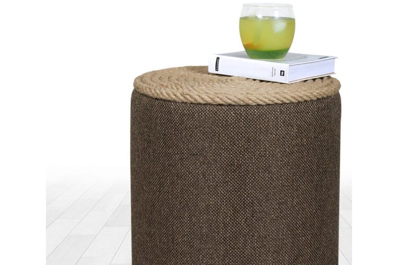 Larada Siddepuf 31 cm - Brun - Møbler - Stole & lænestole - Taburet & skammel - Ottoman