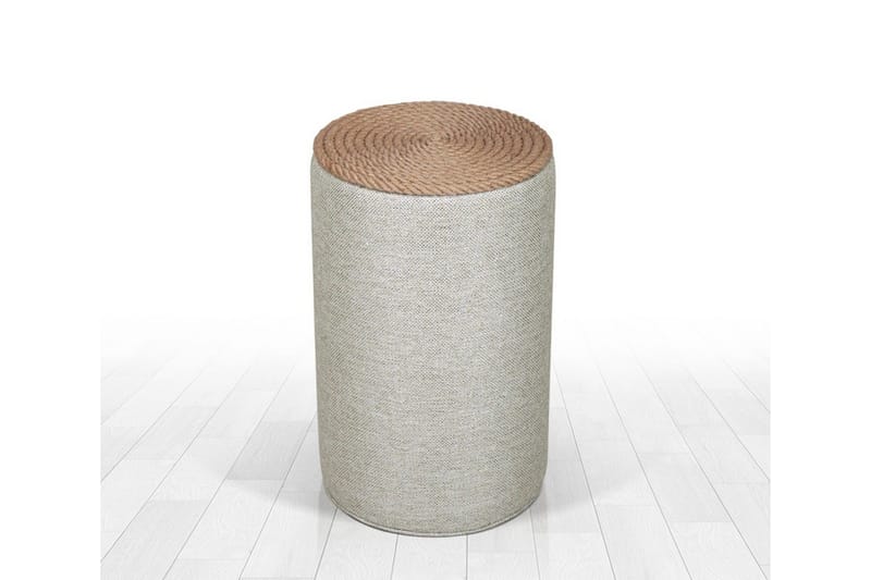 Larada Siddepuf 31 cm - Grå - Møbler - Stole & lænestole - Taburet & skammel - Ottoman