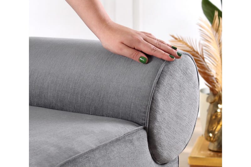 Linburg Puf 45 cm - Grå - Møbler - Stole & lænestole - Taburet & skammel - Ottoman